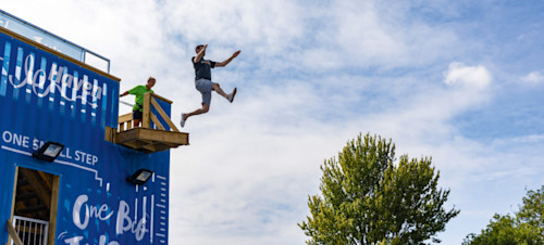 The Jump at Weymouth Bay