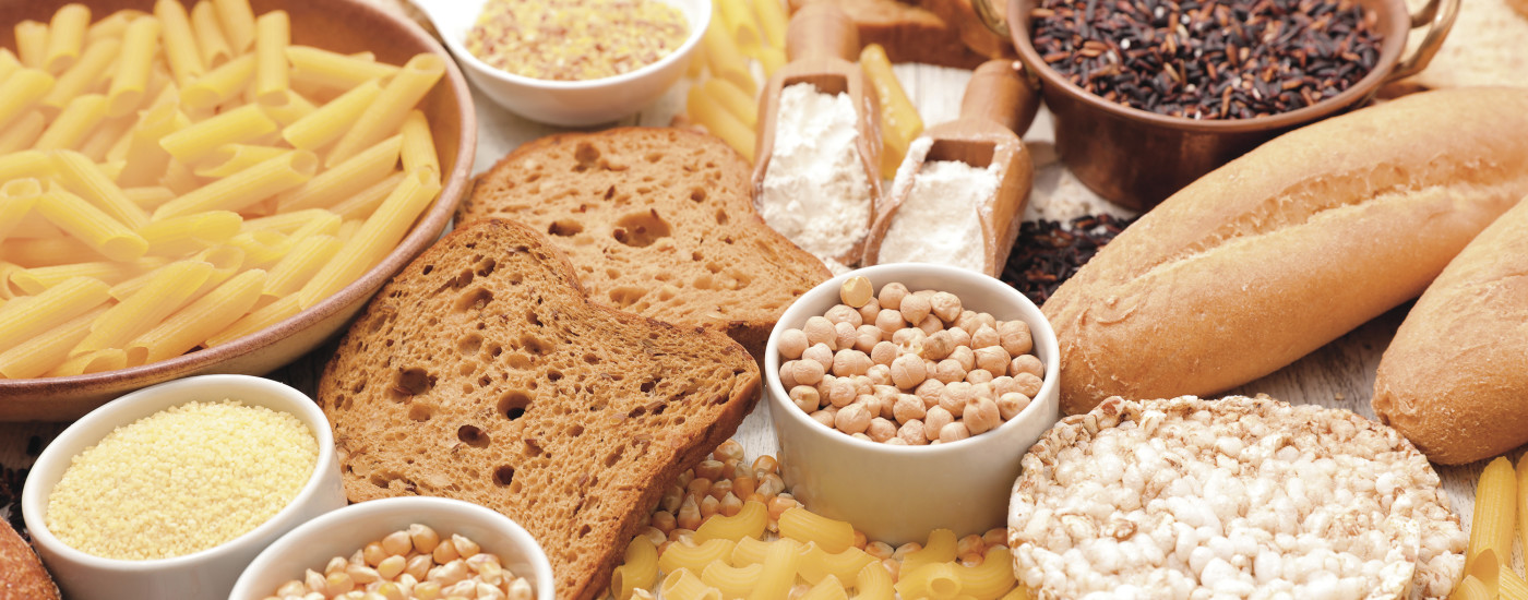 Selection of gluten-free food