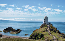 Tŵr Mawr Lighthouse on the island of Anglesey