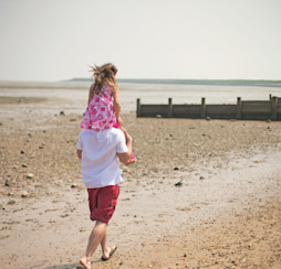 Allhallows beach, Kent