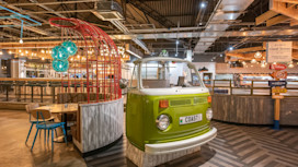Coast House bar and grill with Cakery and Pizza Deck