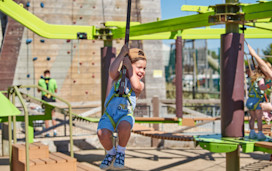 Mini Aerial Adventure at Hafan y Mor