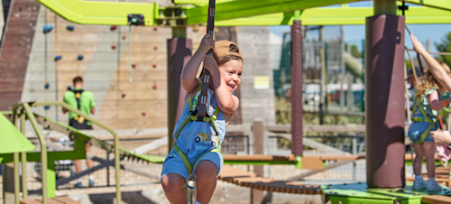 Mini Aerial Adventure at Hafan y Mor
