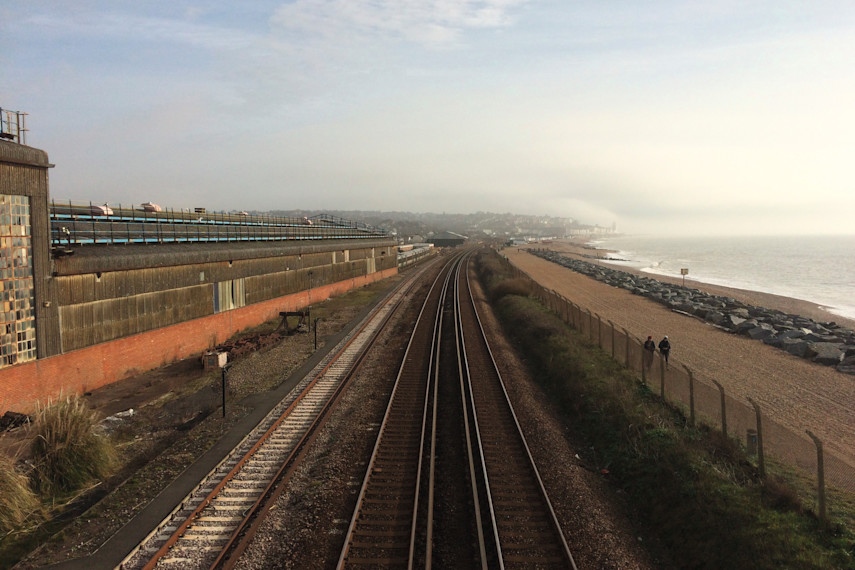 Bulverhythe Beach, Hastings