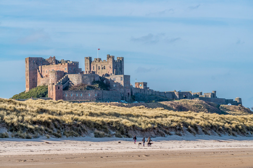 Bamburgh Castle Beach, Northumberland