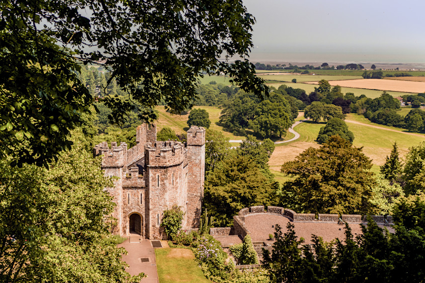 1. Dunster Castle and Watermill