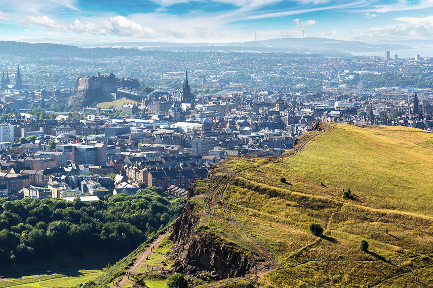 Arthur’s Seat and Salisbury Crags