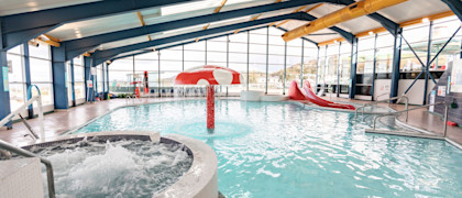 Indoor pool at Quay West.