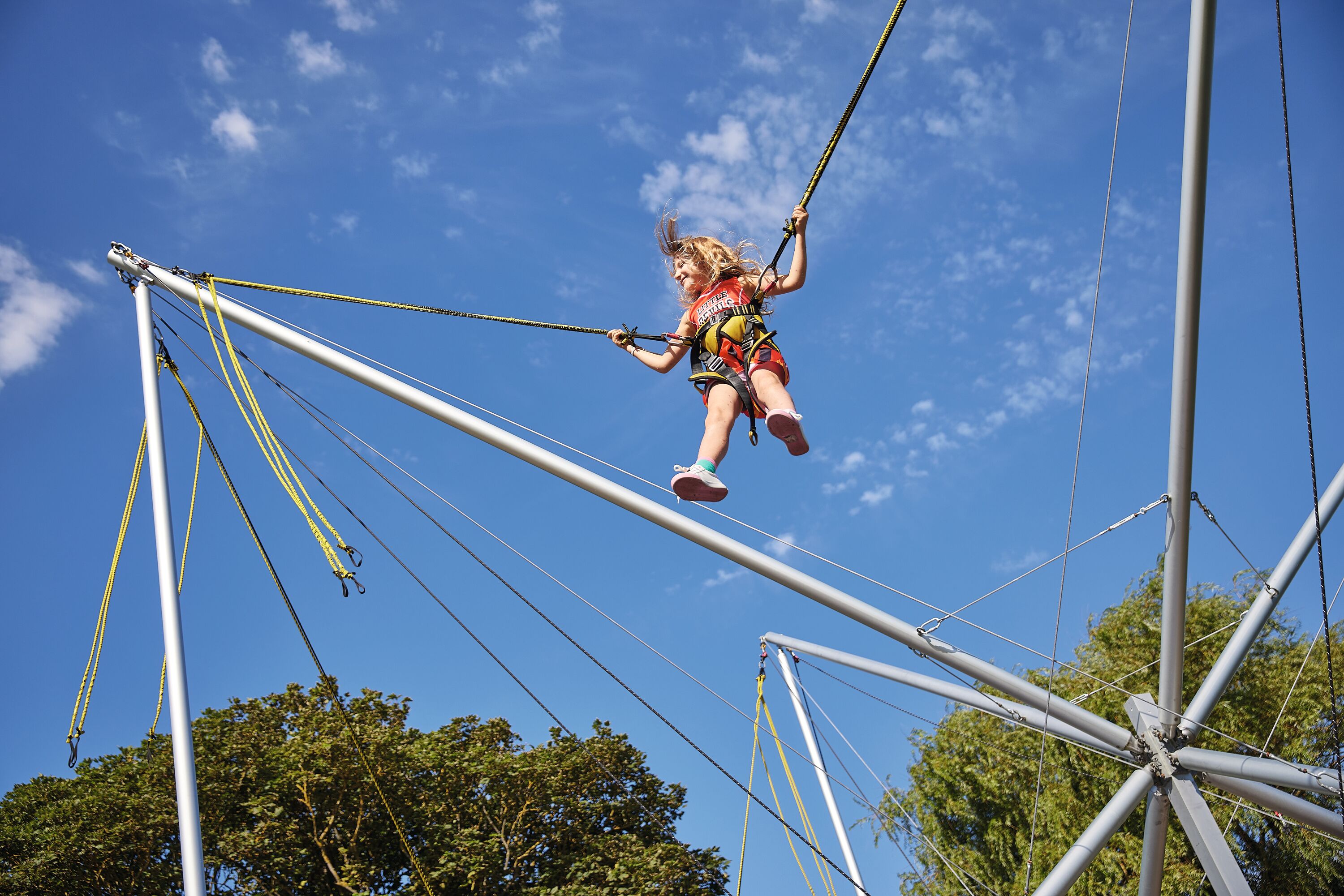The Bungee Trampoline at Caister-on-Sea