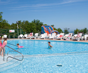 Outdoor pool at Quay West