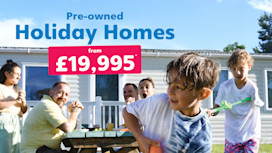 Pre-loved holiday homes from £19,995. Terms apply.