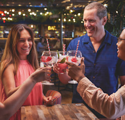 Enjoy a drink together