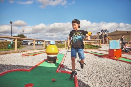 Crazy golf at Blue Dolphin