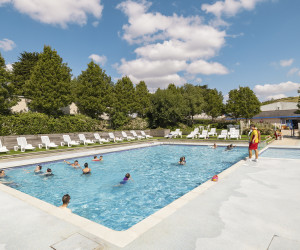 Outdoor pool at Seaview