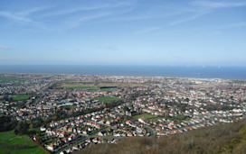 Prestatyn from above