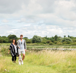 The Mere nature reserve at Marton Mere, Blackpool