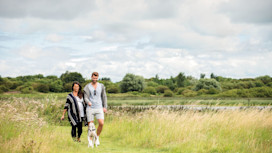 The Mere nature reserve at Marton Mere, Blackpool