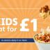 Food and Drink Offer - Kids eat for £1
