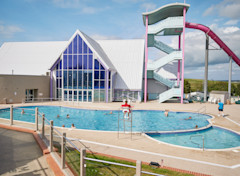 Space Bowl flume at Combe Haven