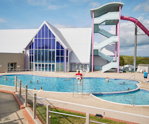 Space Bowl flume at Combe Haven