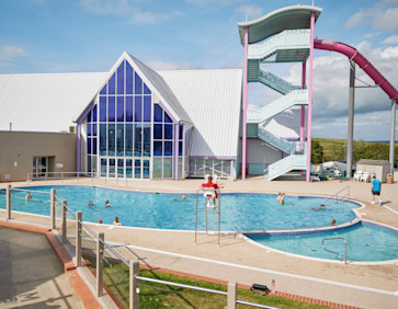 Space Bowl flume at Combe Haven