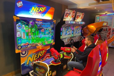 Nerf games at Rockley Park