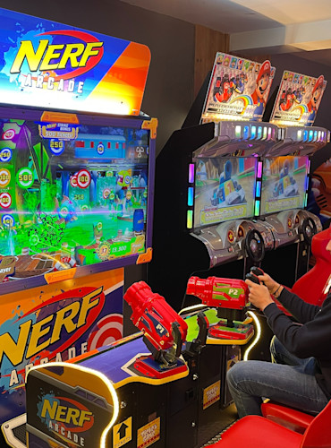 Nerf games at Rockley Park