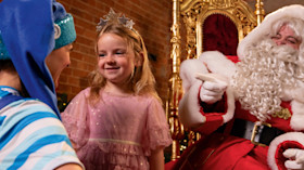 You can book Santa's Grotto as part of your December break with Haven