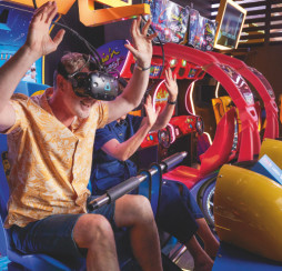 Get your virtual reality hit in Seashore's Family Arcade