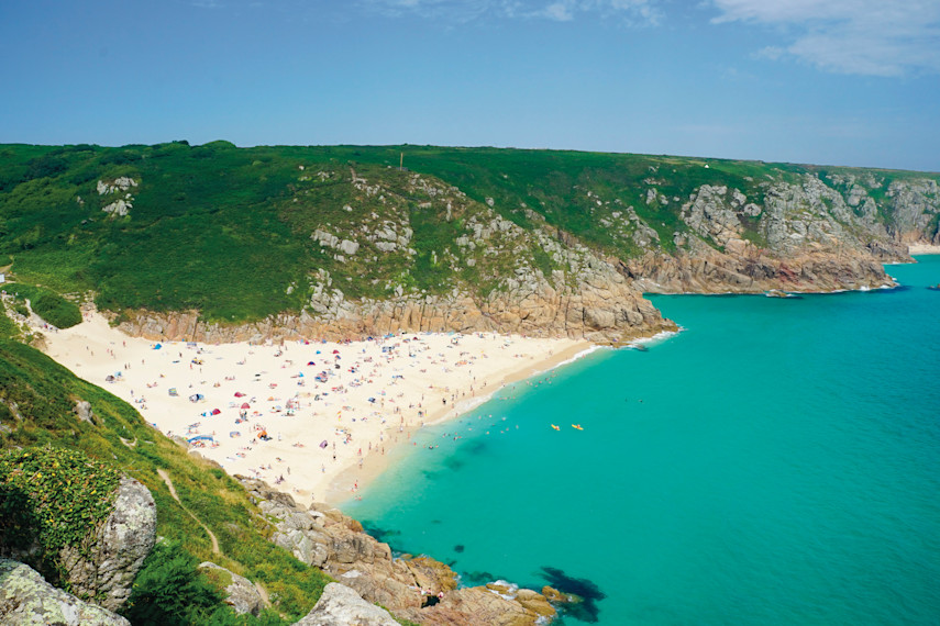 Porthcurno Beach, Porthcurno 