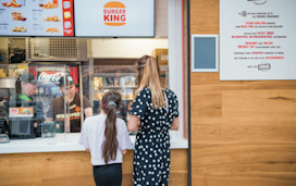 Burger King® (picture of a similar facility shown)