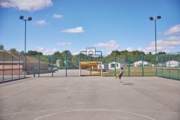All-weather multi-sports court