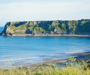 Bay views at Lydstep Beach