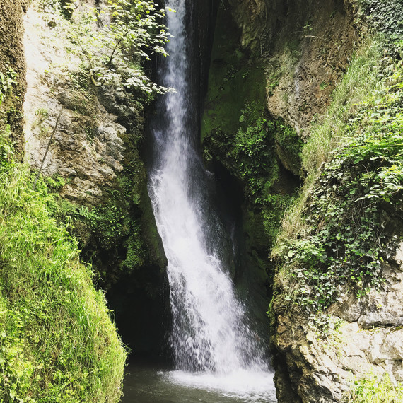 Rhaeadr Dyserth Waterfall 