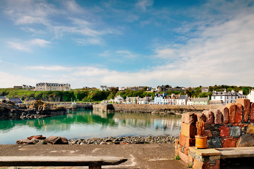 Portpatrick: just two hours from Glasgow