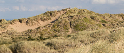 Largest unspoiled sand dunes on the North Wales coast at Presthaven