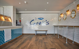 Pick up a taste of the seaside at Cook's 