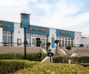 The Five Stones at Primrose Valley - Haven's first J D Wetherspoon pub.