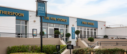 The Five Stones at Primrose Valley - Haven's first J D Wetherspoon pub.
