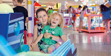 The updated arcade at Greenacres