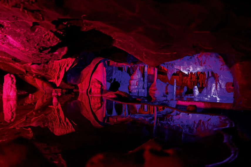 Tour the caverns
