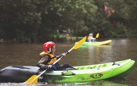 Kayak Coaching at Primrose Valley