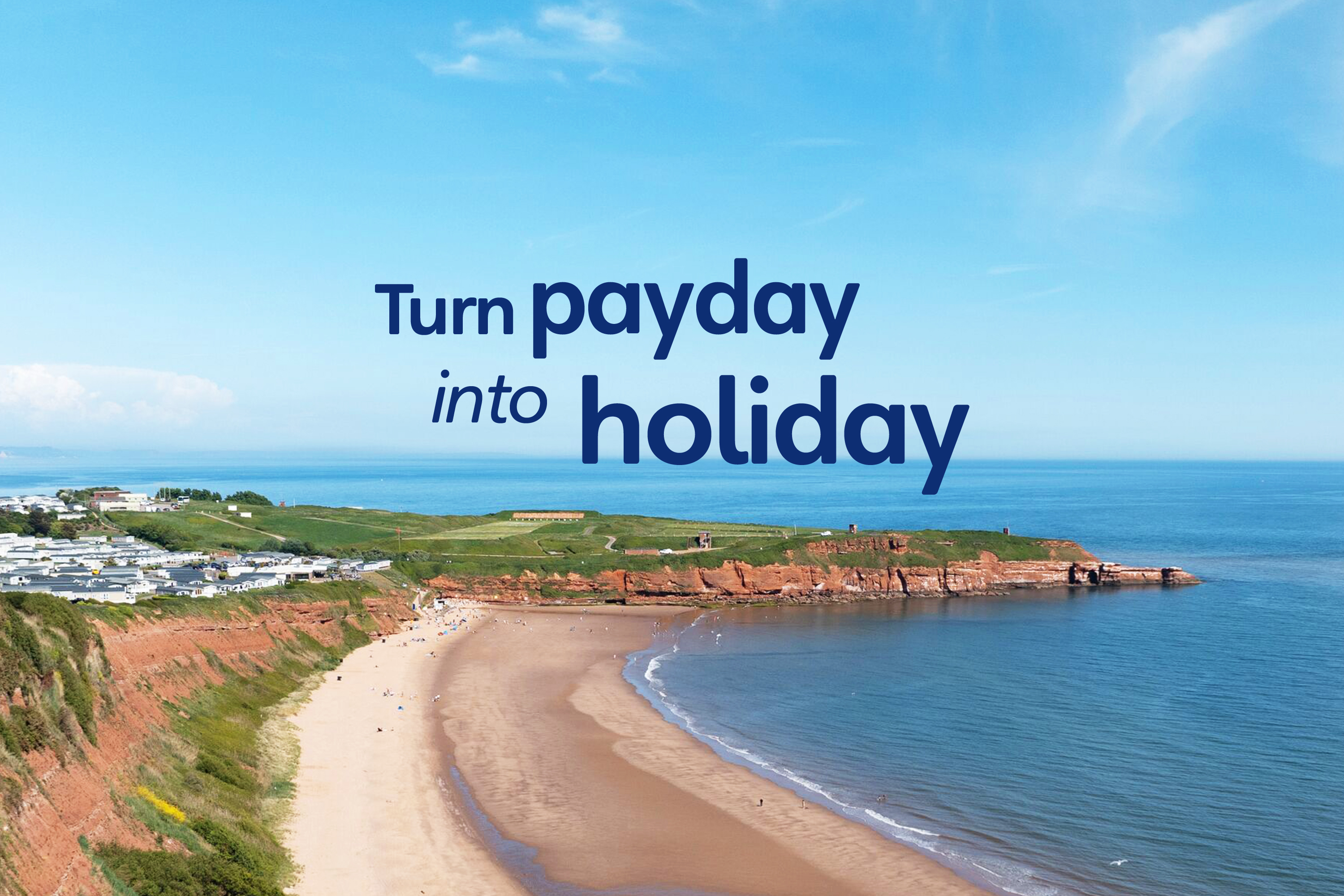 Book your holiday early and spread the cost