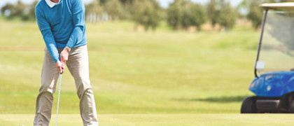 18-hole golf course at Far Grange