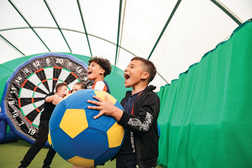 Football Dartboard Challenge