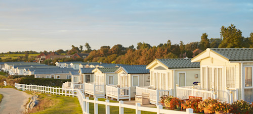 Caravans at Hopton