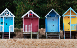 Beach huts