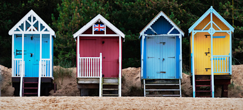 Beach huts