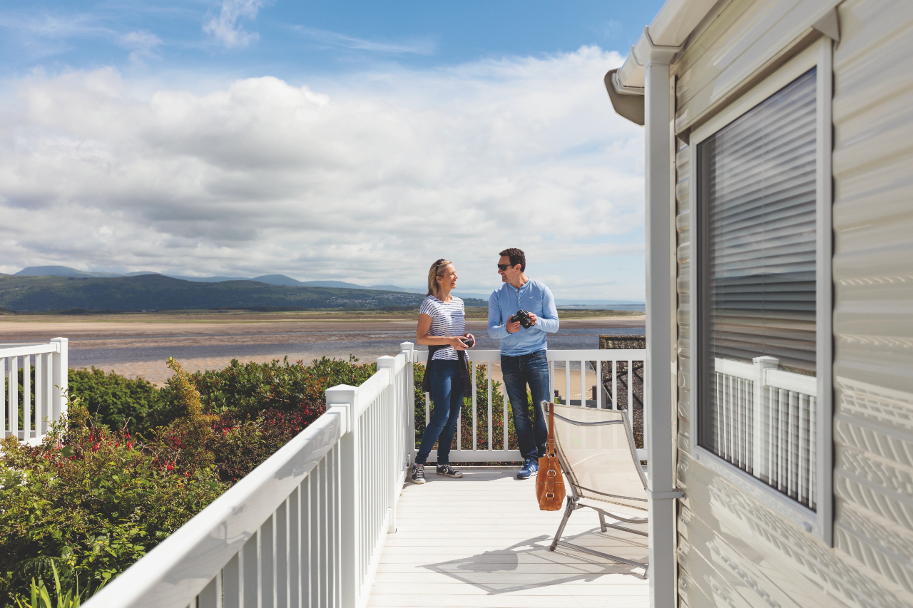 Stunning sea views from Garreg Wen, North Wales