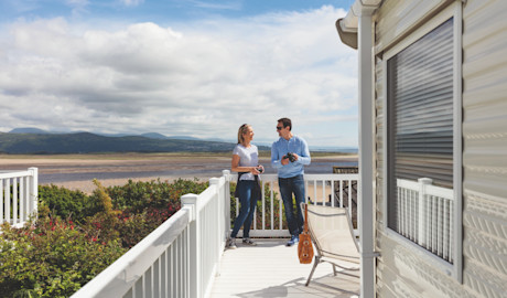 Stunning sea views from Garreg Wen, North Wales